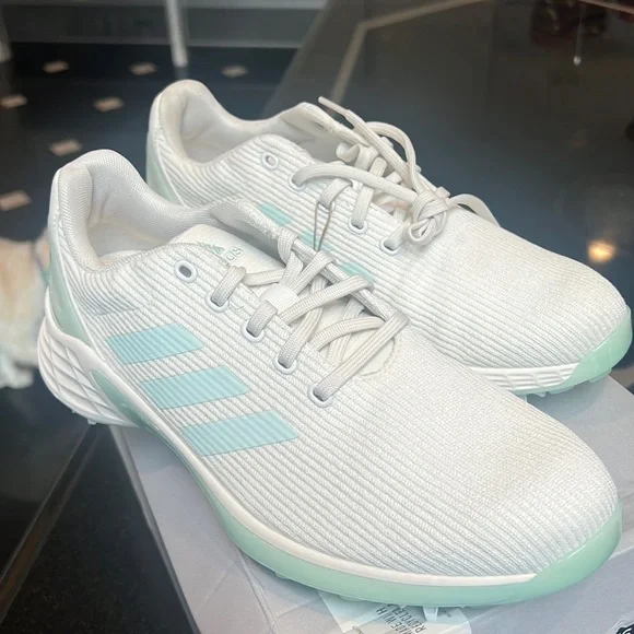 adidas gazelle silver green womens Adidas Golf Shoes main image 0